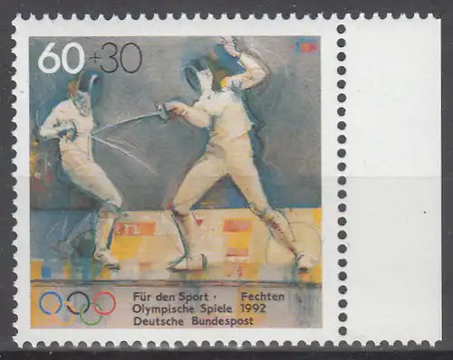 hc000.026 - Bund Mi.Nr. 1592 ** vom Seitenrand