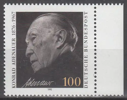 hc000.030 - Bund Mi.Nr. 1601 ** vom Seitenrand