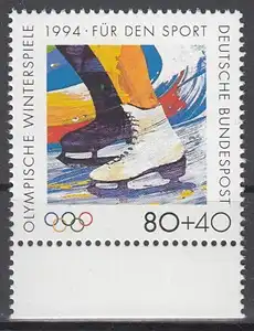 hc000.071 - Bund Mi.Nr. 1717 ** vom Unterrand