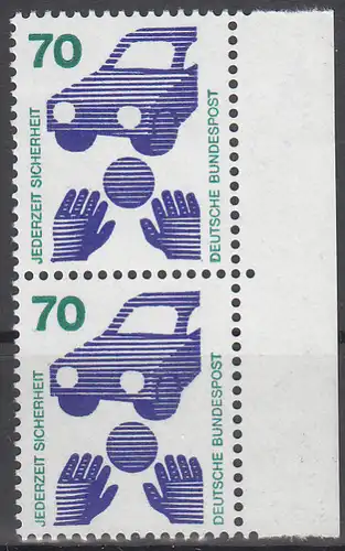 hc000.091 - Bund Mi.Nr. 773 ** senkrechtes Paar vom Seitenrand