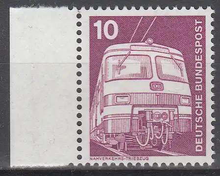 hc000.127 - Bund Mi.Nr. 847 ** vom Seitenrand