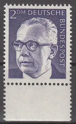 hc000.146 - Bund Mi.Nr. 645 ** vom Unterrand