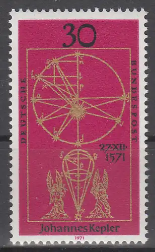 hc000.160 - Bund Mi.Nr. 688 **