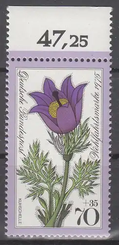 hc000.166 - Bund Mi.Nr. 870 ** vom Oberrand mit RWZ