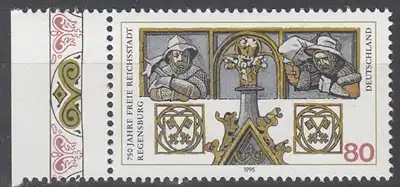 hc000.193 - Bund Mi.Nr. 1786 ** vom Seitenrand