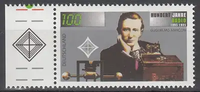 hc000.204 - Bund Mi.Nr. 1803 ** vom Seitenrand