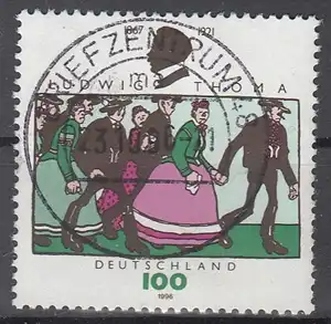 hc000.246 - Bund Mi.Nr. 1870 o, Vollstempel Briefzentrum 48