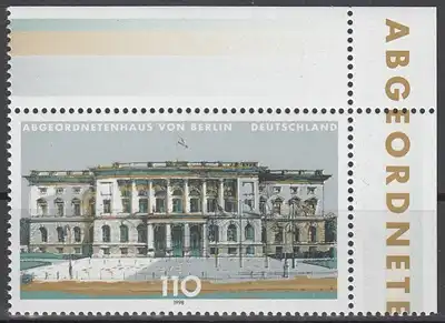 hc000.259 - Bund Mi.Nr. 1976 ** Eckrand oben Rechts