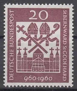 hc000.278 - Bund Mi.Nr. 336 **