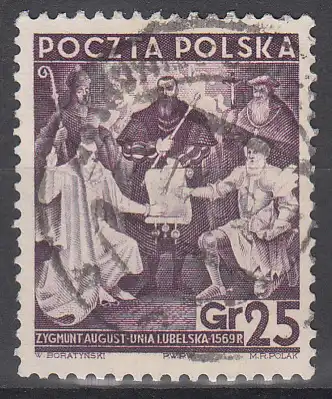 hc000.375 - Polen Mi.Nr. 335 o