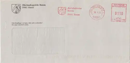 br000.007 - Deutschland AFS C551196, Hamm 1999, Justizbehörden Hamm