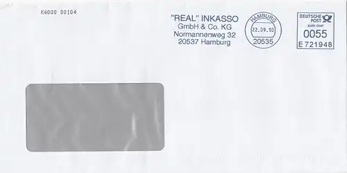 br000.009 - Deutschland AFS E721948, Hamburg 2010, \\\"Real\\\" Inkasso GmbH & Co. KG