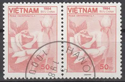 hc000.495 - Vietnam Mi.Nr. 1533 o, waagr. Paar
