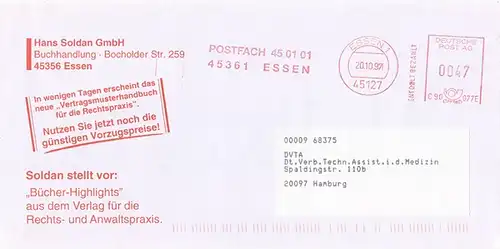br000.016  - Deutschland AFS C90077E, Essen 1997, Postfach 450101 Essen