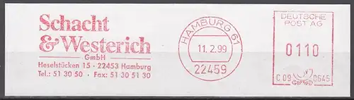 af019 - Deutschland AFS C090645, Hamburg 1999, Schacht & Westerich GmbH