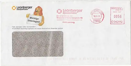 br000.034 - Deutschland AFS C042112, Offenburg 2001, Leonberger Bausparkasse