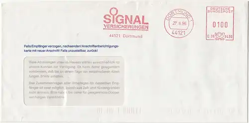 br000.039 - Deutschland AFS C39843G, Dortmund 1996, Signal Versicherungen
