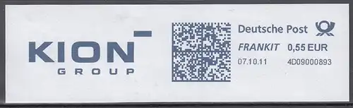 af021 - Deutschland FRANKIT 4D09000893, 2011, KION Group