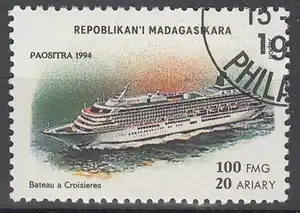 hc000.584 - Madagaskar Mi.Nr. 1754 o, Passagierschiff