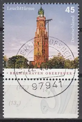 hc000.720 - Bund Mi.Nr. 2612 o vom Unterrand