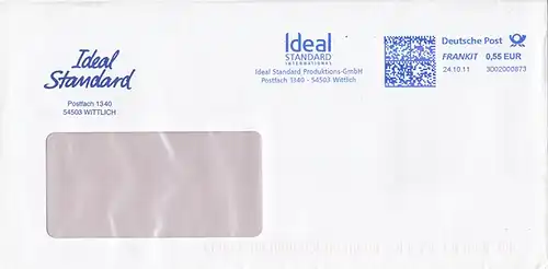 br000.060 - Deutschland FRANKIT 3D02000873, 2011, Ideal Standard Produktions - GmbH, Wittlich