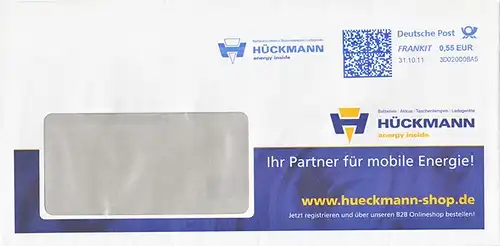 br000.062 - Deutschland FRANKIT 3D02000BA5, 2011, Hückmann energy inside