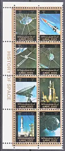 hc000.877 - Ajman Mi.Nr. 2789/96 Zd o