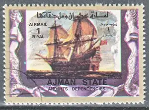 hc000.888 - Ajman Mi.Nr. 2864A o