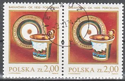 hc001.035 - Polen Mi.Nr. 2740 o, waagerechtes Paar