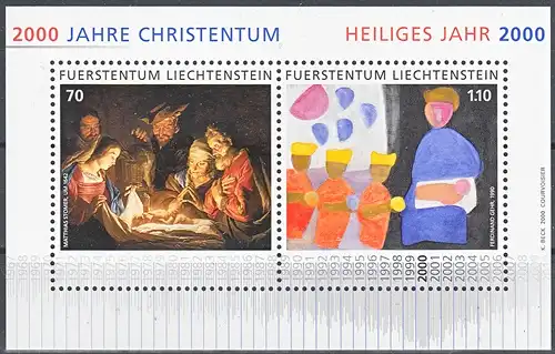 hc001.048 - Liechtenstein Block 17 **