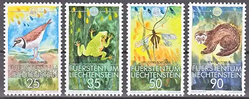 hc001.052 - Liechtenstein Mi.Nr. 967/70 **