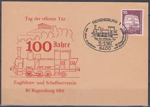 s5 - SST Regensburg 1982, 100 Jahre Zugführer- und Schaffnerverein