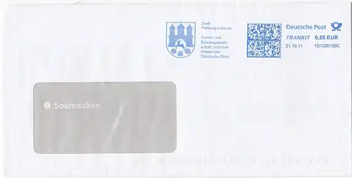 br000.063 - Deutschland FRANKIT 1D1200105C, 2011, Stadt Rehburg - Loccum