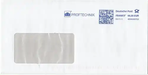 br000.068 - Deutschland FRANKIT 4D060007C0, 2011, db Prüftechnik