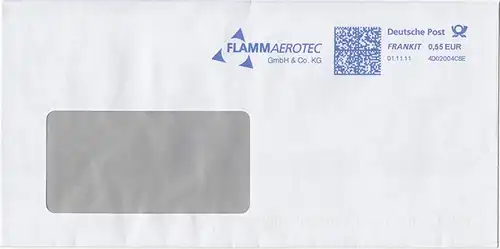 br000.088 - Deutschland FRANKIT 4D02004C8E, 2011, Flamm Aerotec GmbH & Co.KG