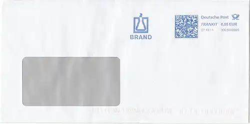 br000.090 - Deutschland FRANKIT 3D03000B96, 2011, BRAND