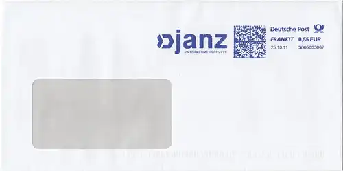 br000.091 - Deutschland FRANKIT 3D05003067, 2011, Janz Unternehmensgruppe