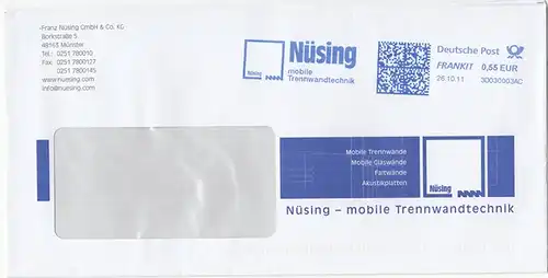 br000.104 - Deutschland FRANKIT 3D030003AC, 2011, Nüsing GmbH & Co.KG Münster
