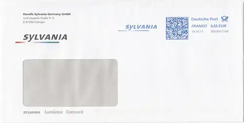 br000.107 - Deutschland FRANKIT 3D03001148, 2011, Sylvania Erlangen