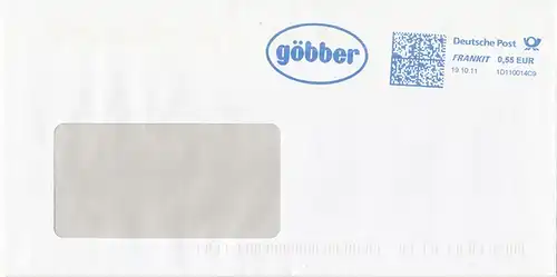 br000.119 - Deutschland FRANKIT 1D110014C9, 2011, Göbber
