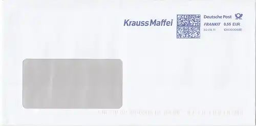 br000.121 - Deutschland FRANKIT 1D0300068E, 2011, Krauss Maffei