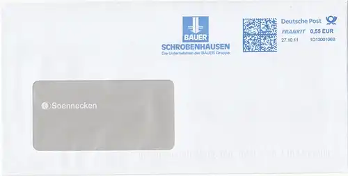 br000.127 - Deutschland FRANKIT 1D1300106B, 2011, Bauer Schrobenhausen