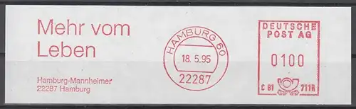 af059 - Deutschland AFS C81711R, Hamburg 1995, Hamburg - Mannheimer