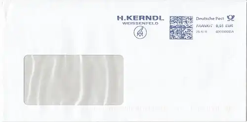br000.192 - Deutschland FRANKIT, 6D0300005A, 2011, H. KERNDL, Weissenfeld
