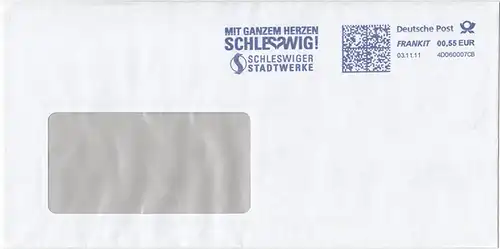 br000.202 - Deutschland FRANKIT 4D060007CB, 2011, Schleswiger Stadtwerke