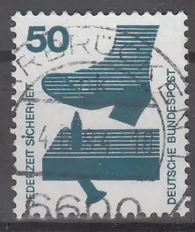 hc001.081 - Bund Mi.Nr. 700A o, Stempel Saarbrücken