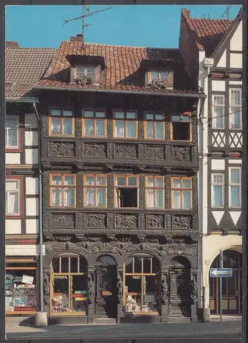 [Echtfotokarte farbig] ak15 - Wernigerode, Krummelsches Haus