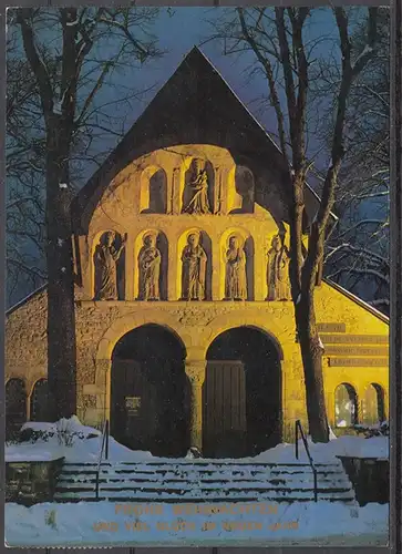 [Echtfotokarte farbig] ak23 - Goslar/Harz, Domvorhalle