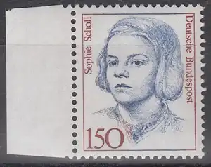 hc001.130 - Bund Mi.Nr. 1497 ** vom linken Seitenrand