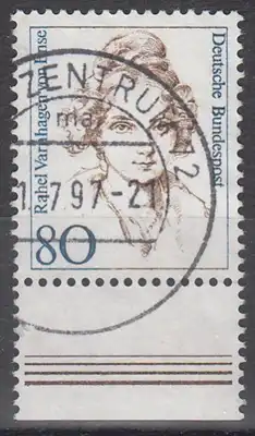 hc001.141 - Bund Mi.Nr. 1755 o, vom Unterrand, Stempel Briefzentrum 72